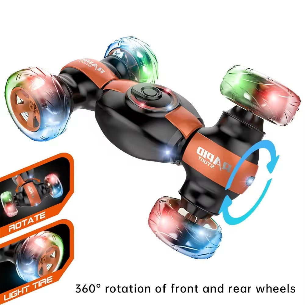 Stunt  car Model 2 (hand  remote control+gravity induction  watch)