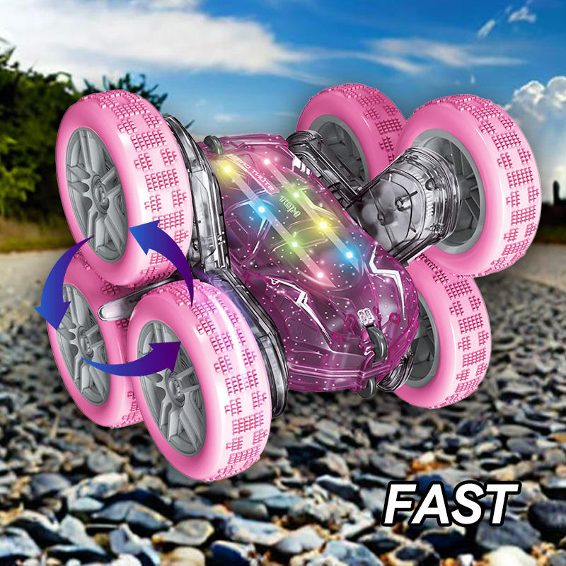 RC Stunt car with light and spray