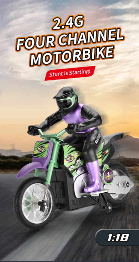 Stunt  motorcycle (hand  remote  control) Model 1