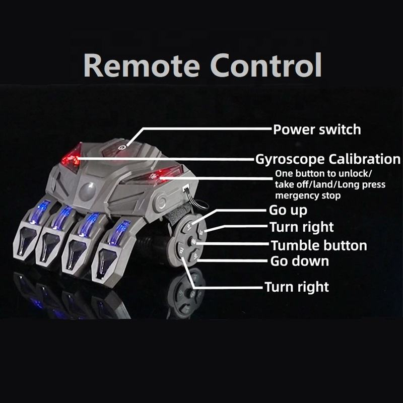 Stunt  Aircraft (Hand Remote Control) Model 3