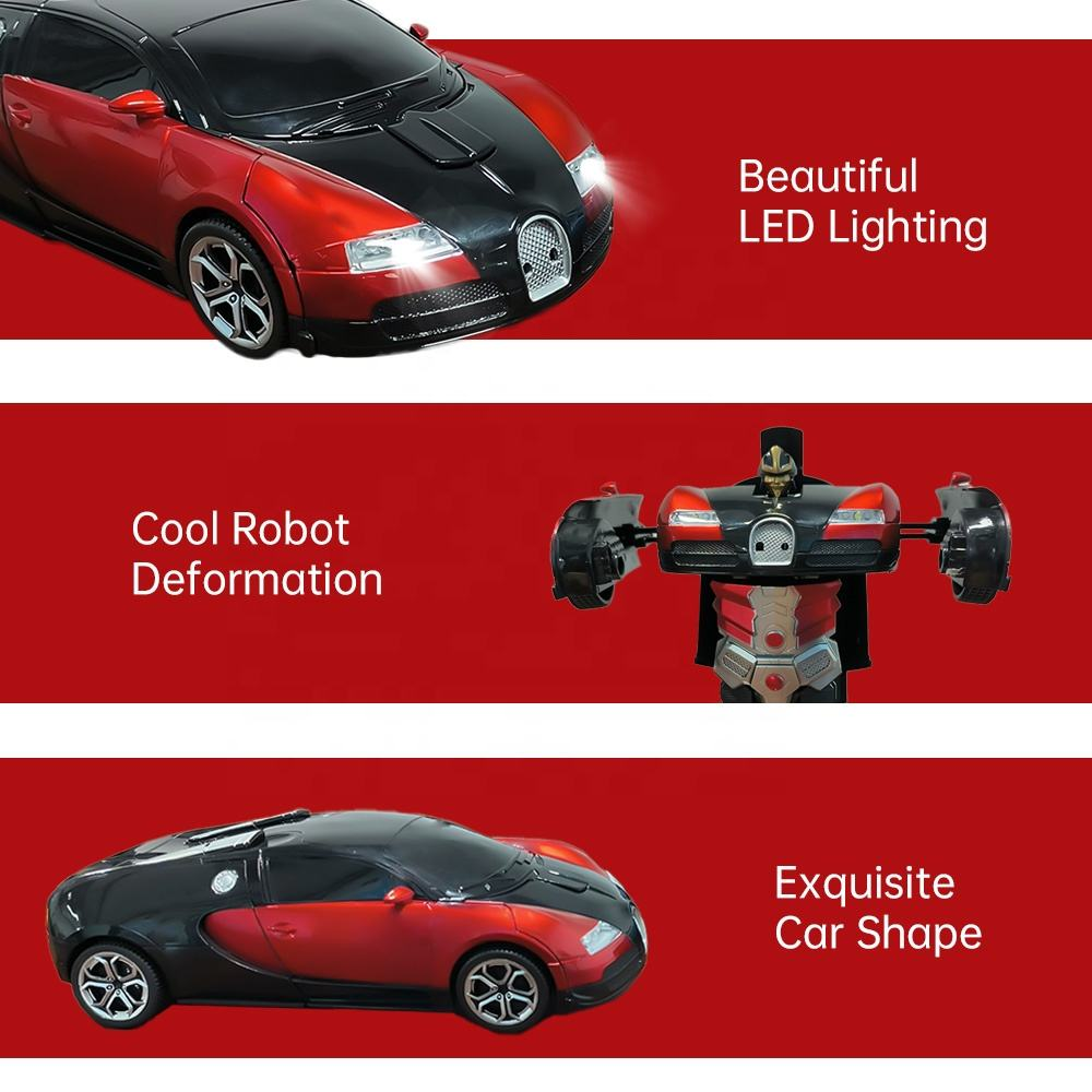 2 in 1 Remote control transformation car (Bugatti 1:18)
