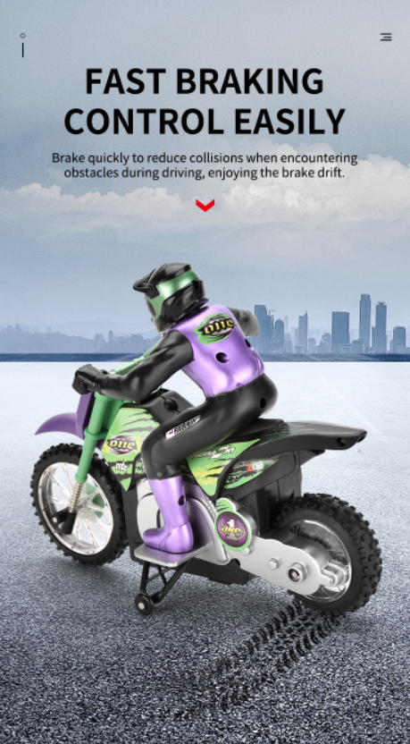 Stunt  motorcycle (hand  remote  control) Model 1